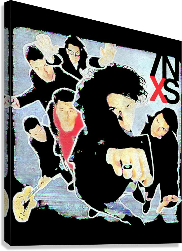 INXS 17 Canvas Print