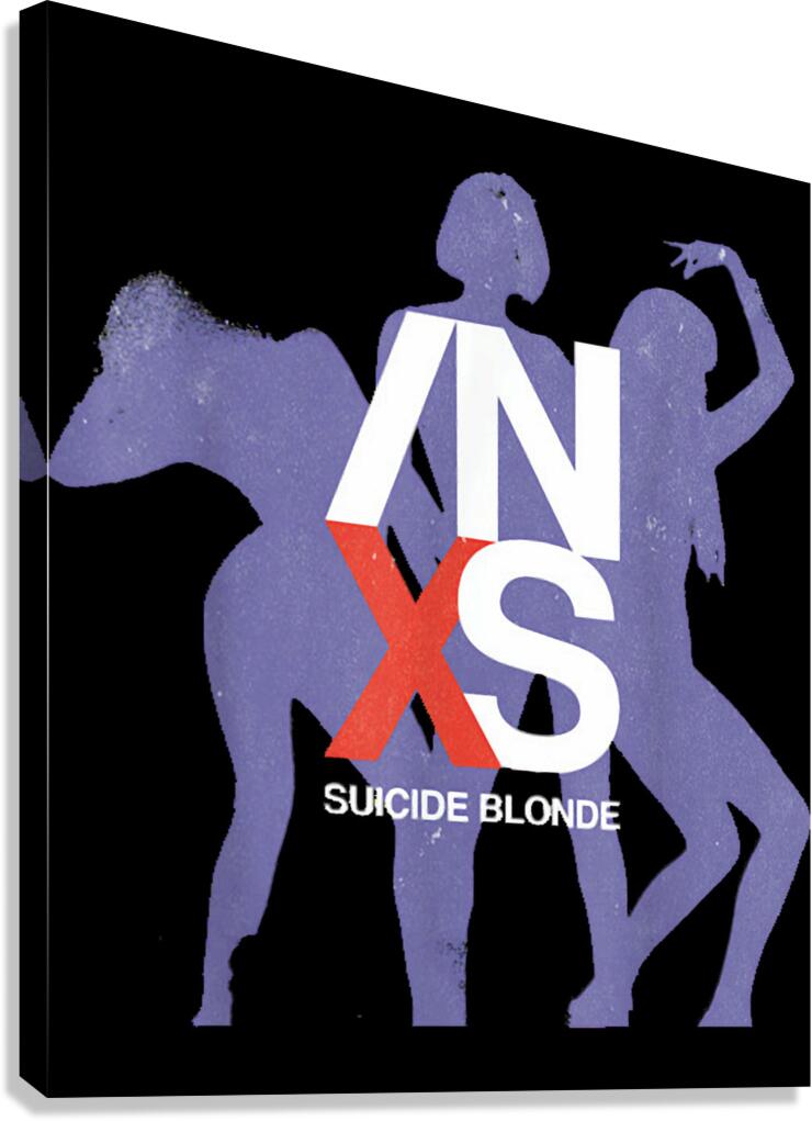 INXS 18 Canvas Print