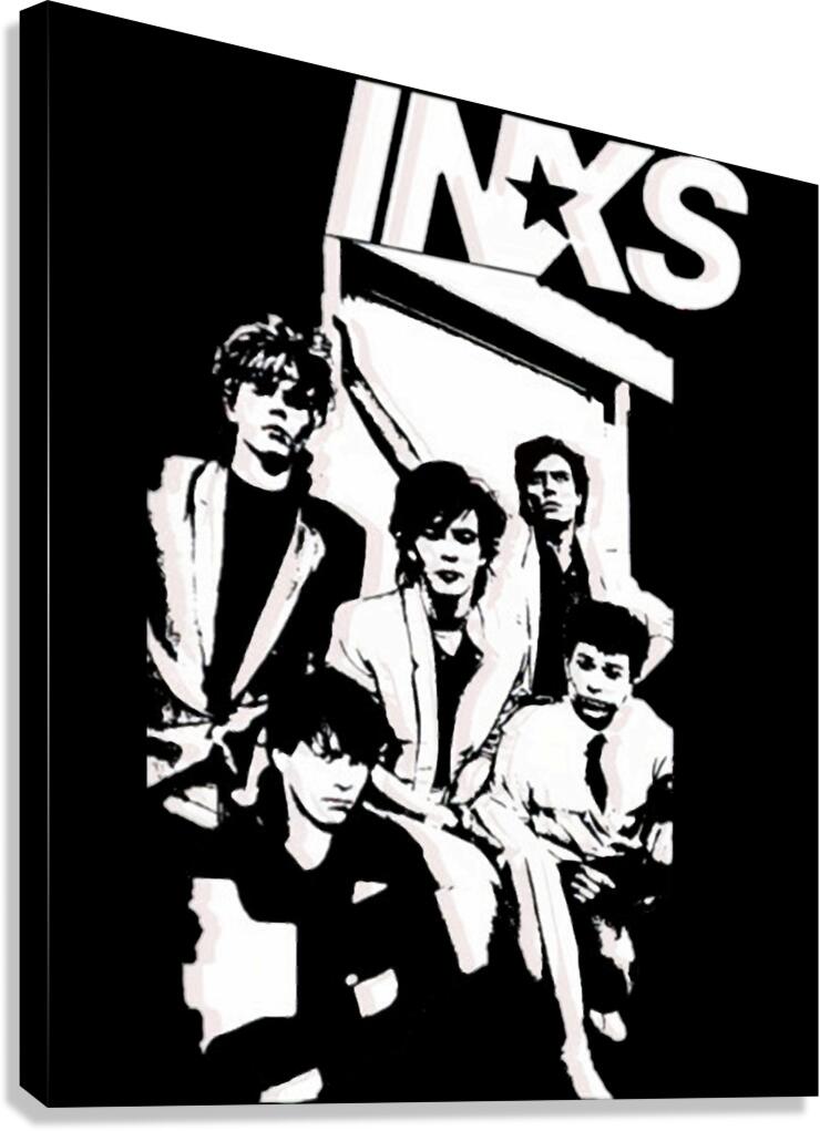INXS 22 Canvas Print