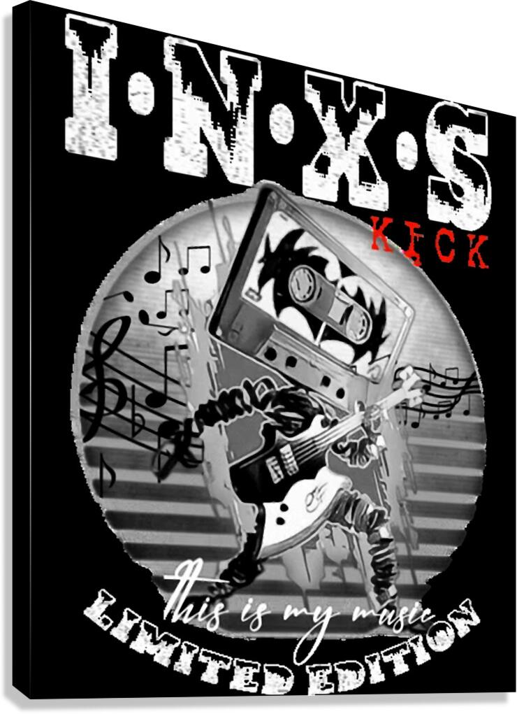 INXS 33 Canvas Print