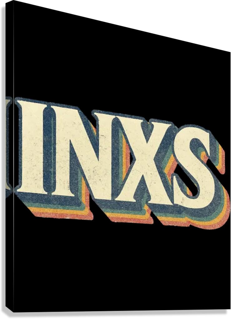 INXS 38 Canvas Print