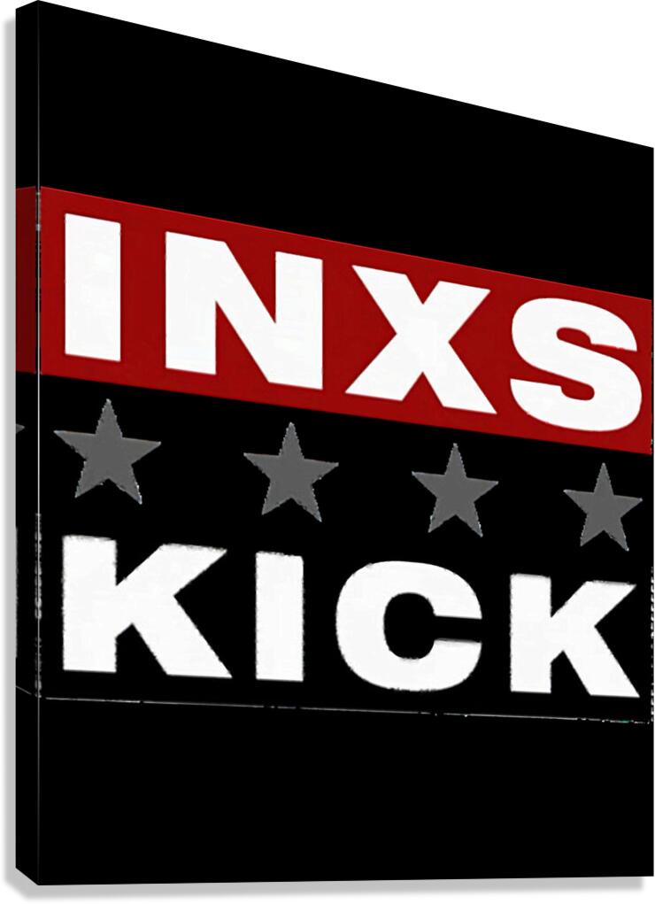 INXS 40 Canvas Print
