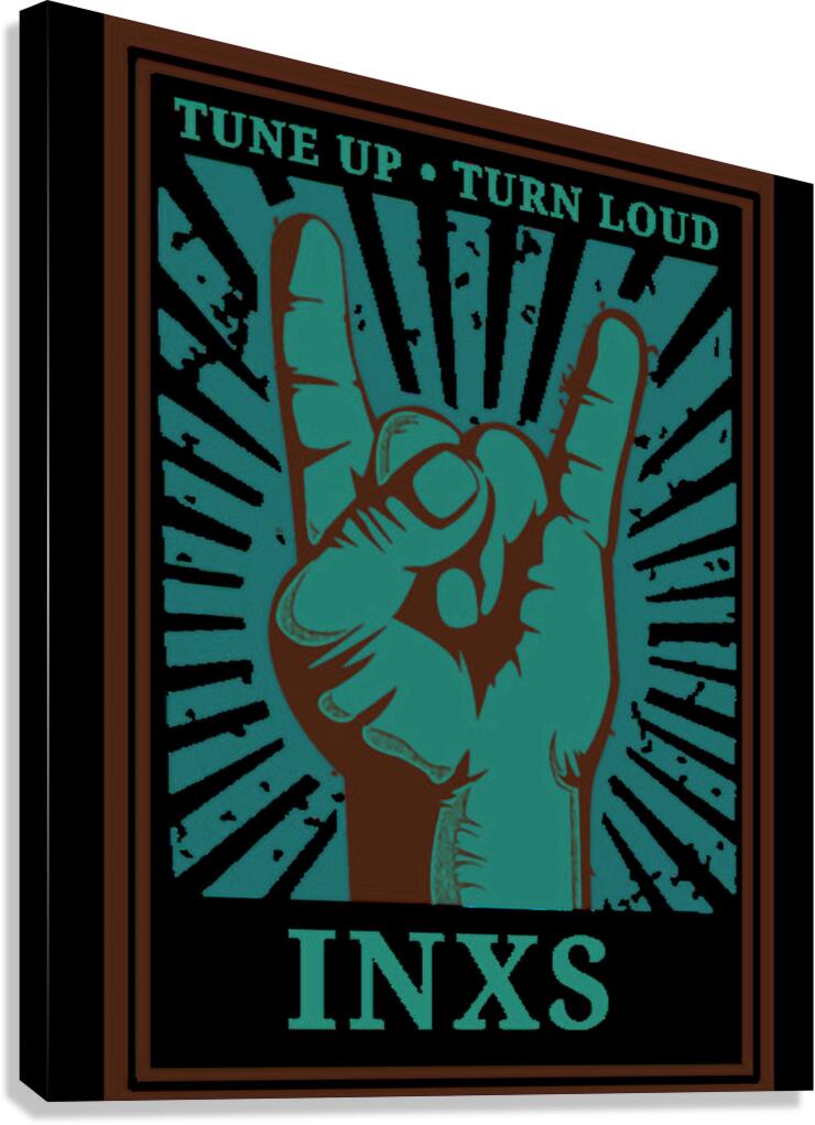 INXS 46 Canvas Print