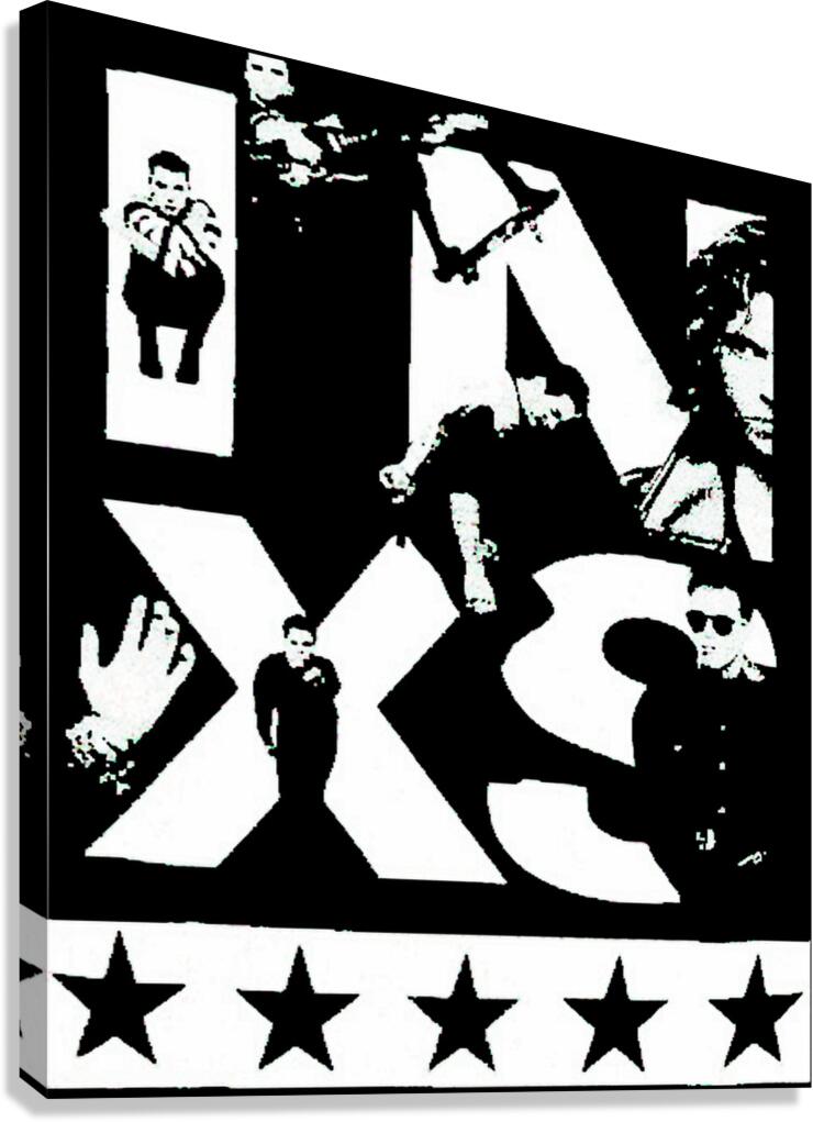 INXS 50 Canvas Print