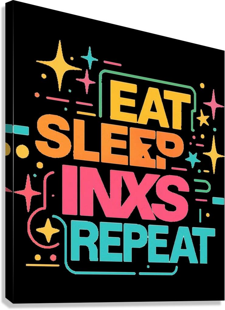 INXS 55 Canvas Print