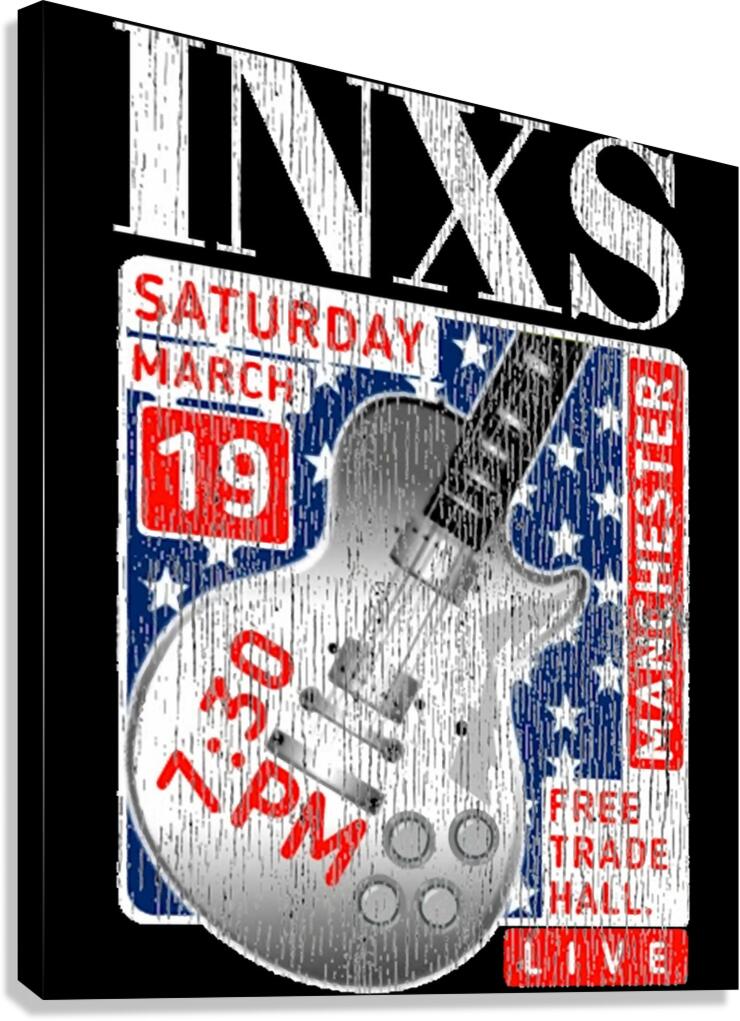 INXS 61 Canvas Print