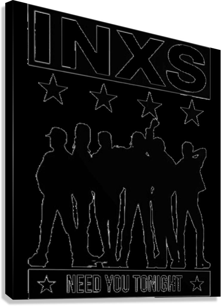 INXS 64 Canvas Print
