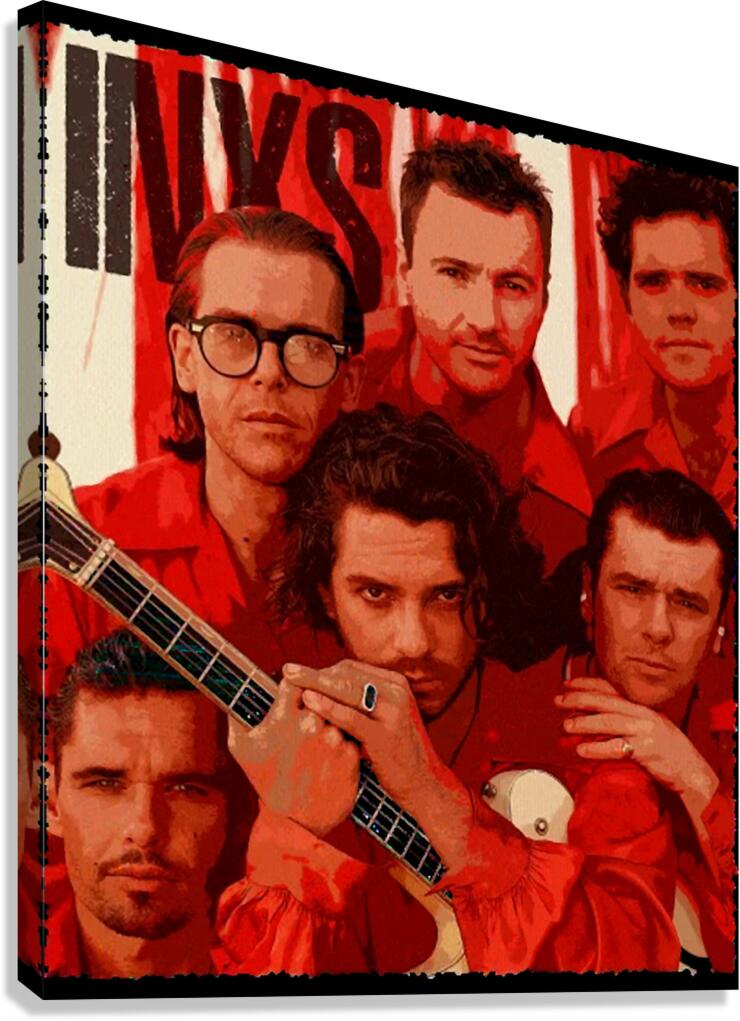 INXS 6 Canvas Print