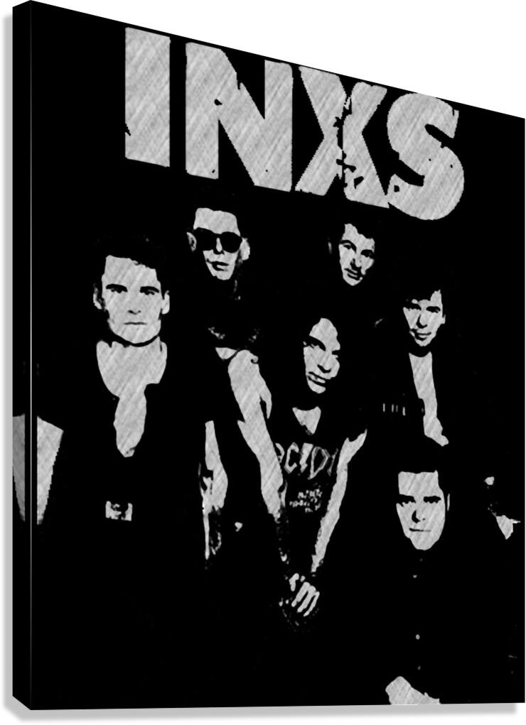 INXS 7 Canvas Print