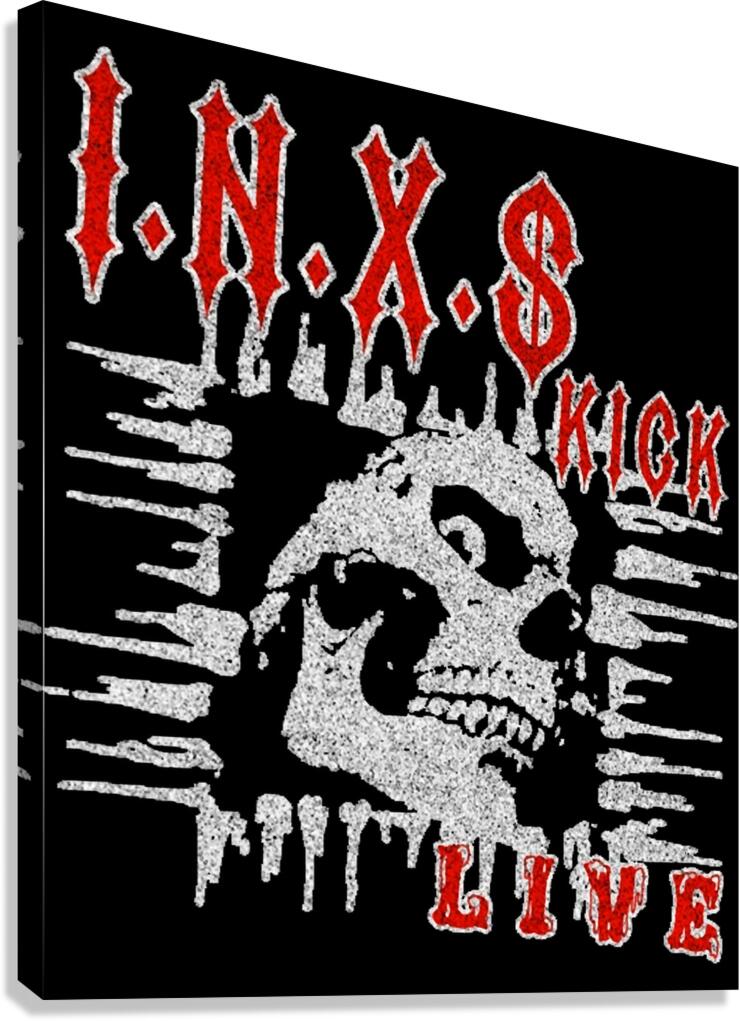 INXS 8 Canvas Print