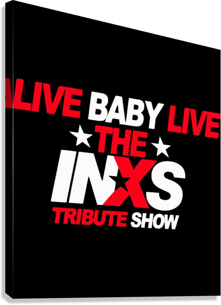 INXS 9 Canvas Print
