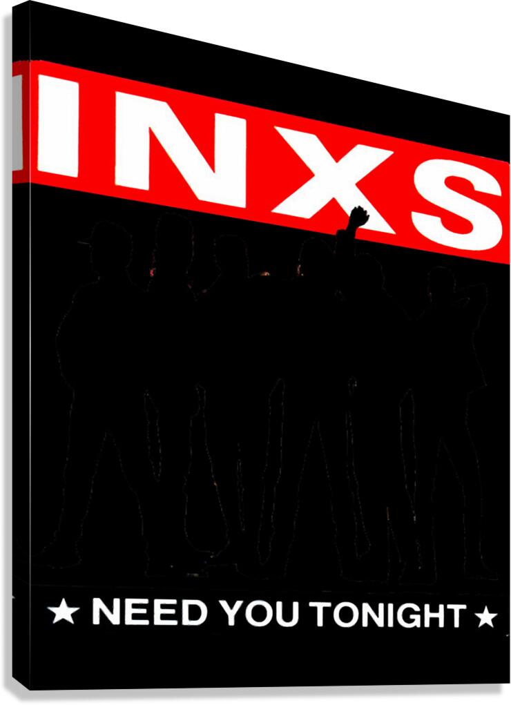 INXS 12 Canvas Print