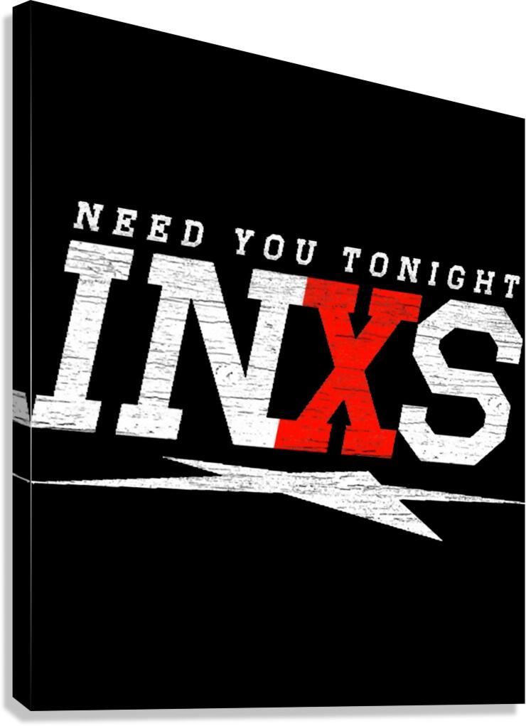 INXS 20 Canvas Print