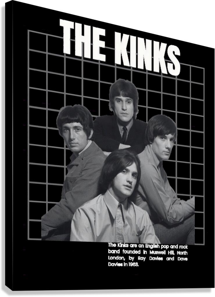 Kinks 12 Canvas Print