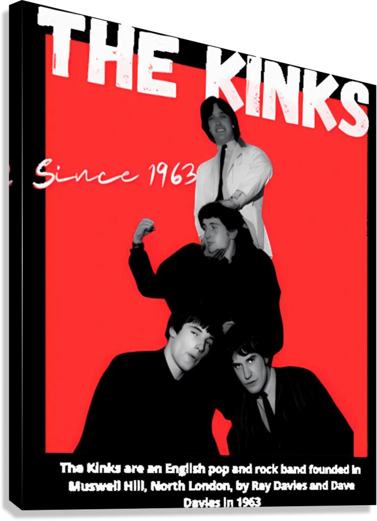 Kinks 17 Canvas Print
