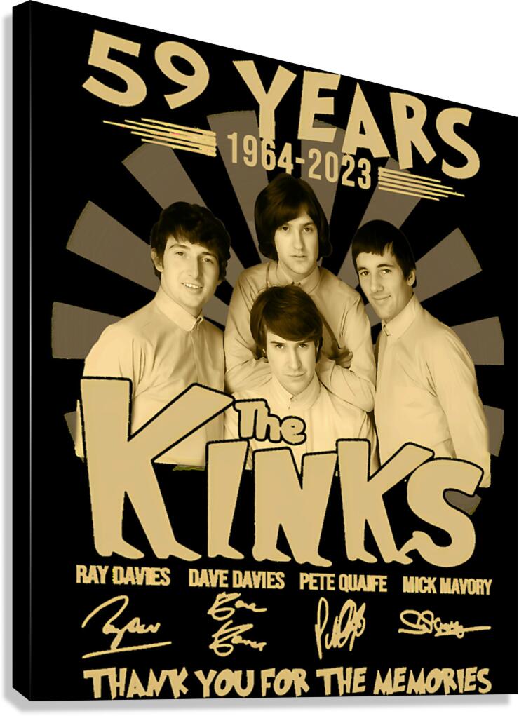 Kinks 22 Canvas Print