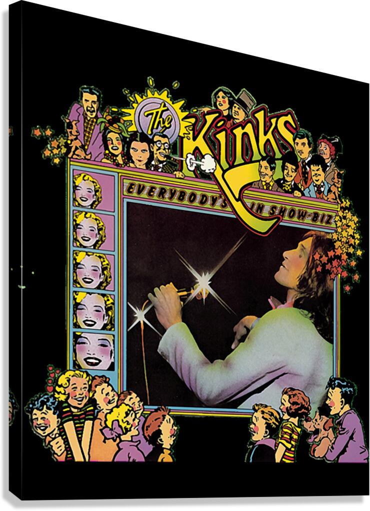 Kinks 40 Canvas Print