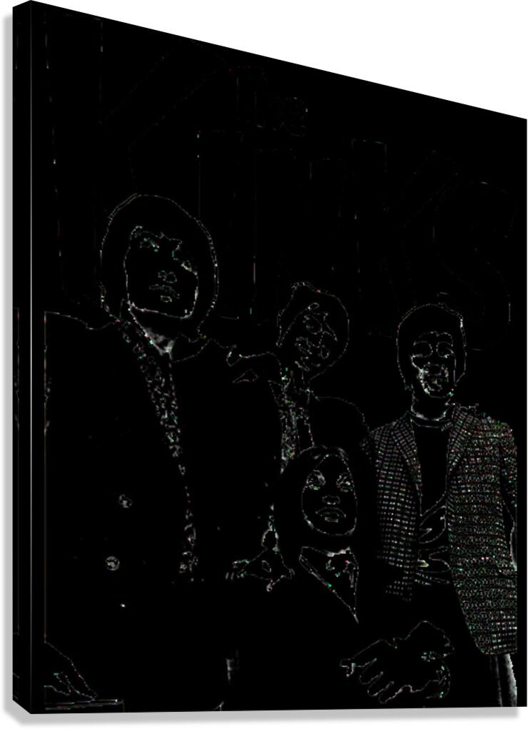 Kinks 44 Canvas Print