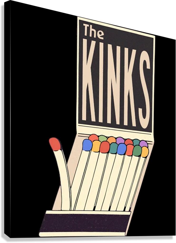 Kinks 45 Canvas Print