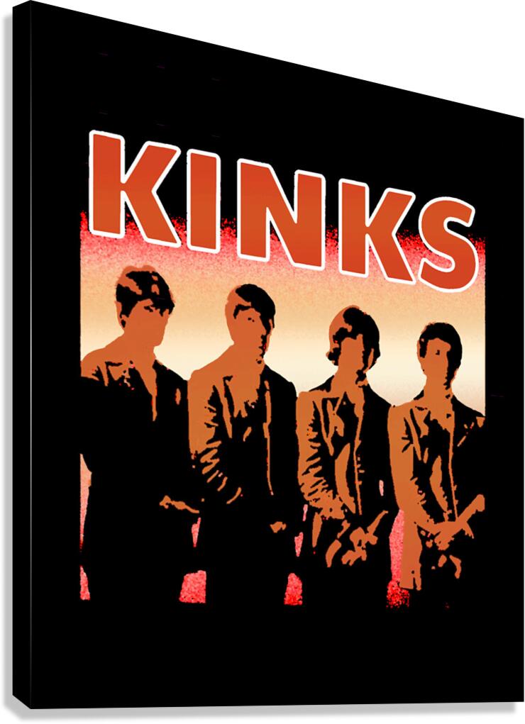 Kinks 58 Canvas Print