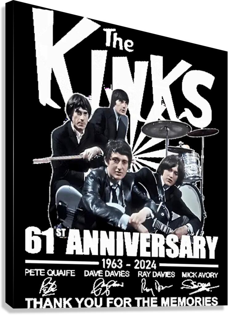 Kinks 62 Canvas Print