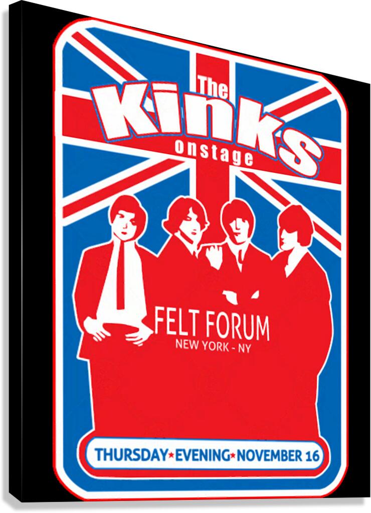 Kinks 8 Canvas Print