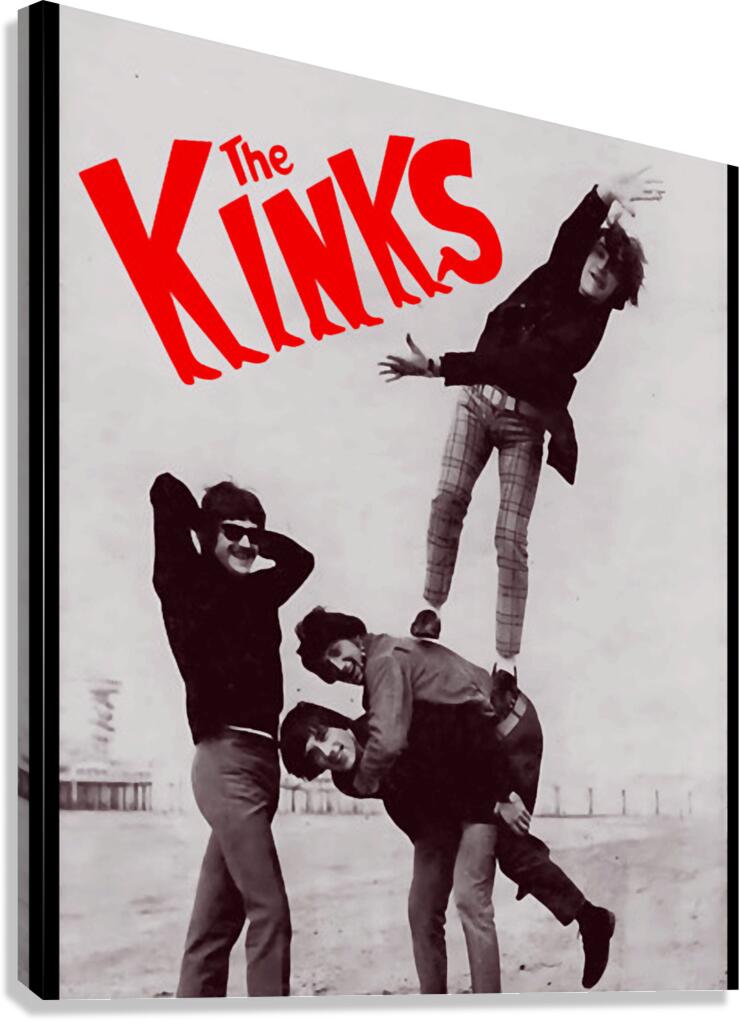 Kinks 25 Canvas Print