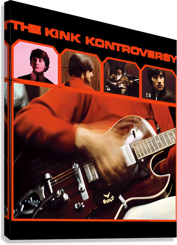 Kinks 51 Canvas Print