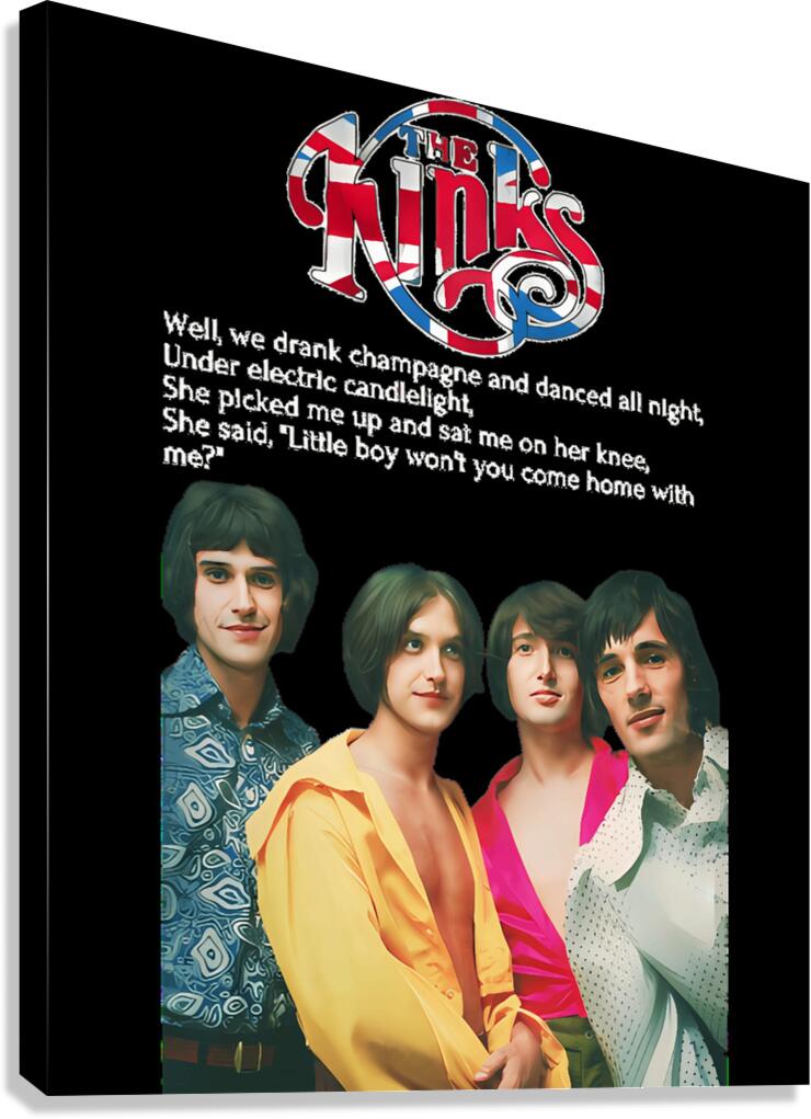 Kinks 56 Canvas Print