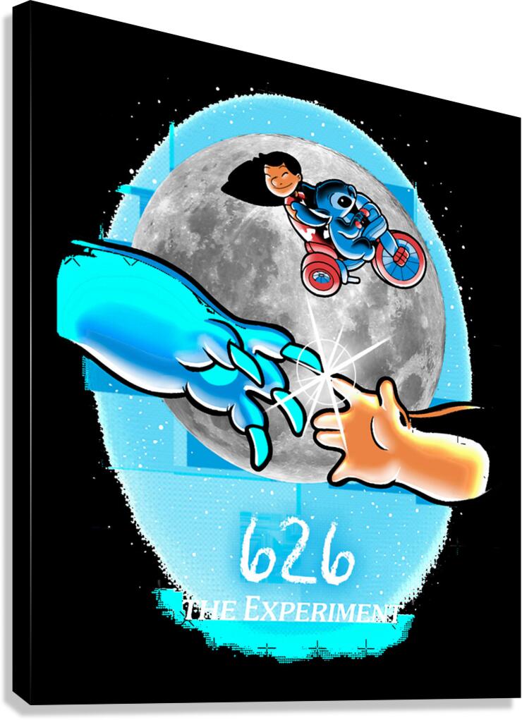 Lilo & Stitch 48 Canvas Print