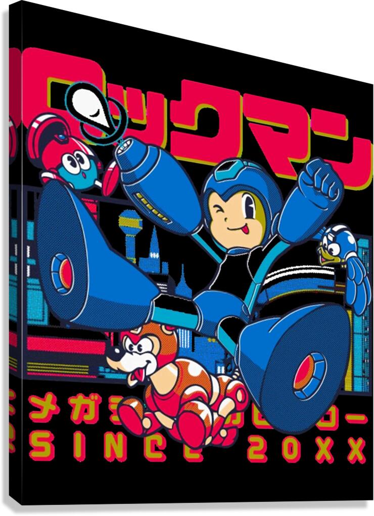 Mega Man 2 Canvas Print