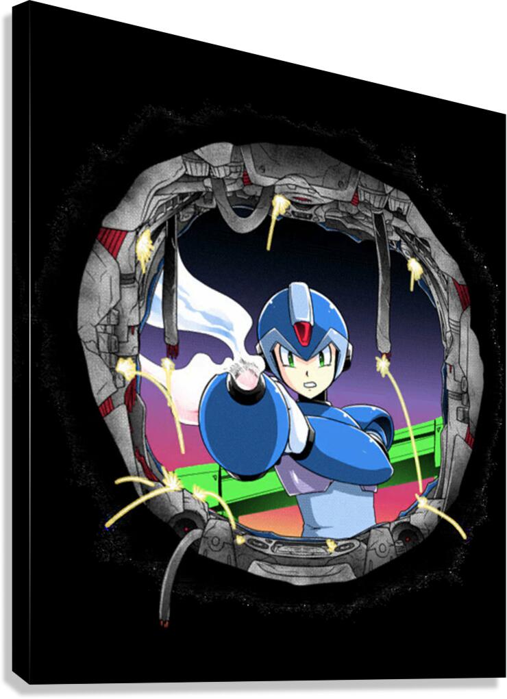 Mega Man 7 Canvas Print