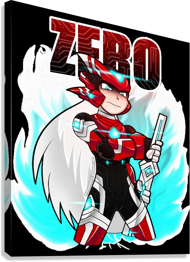 Mega Man 17 Canvas Print