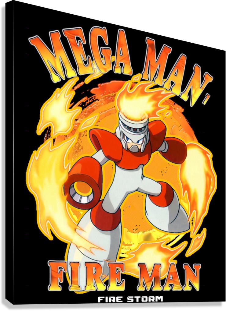 Mega Man 18 Canvas Print