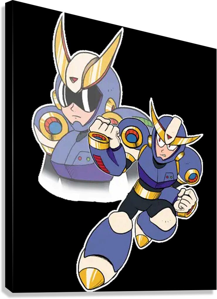 Mega Man 20 Canvas Print