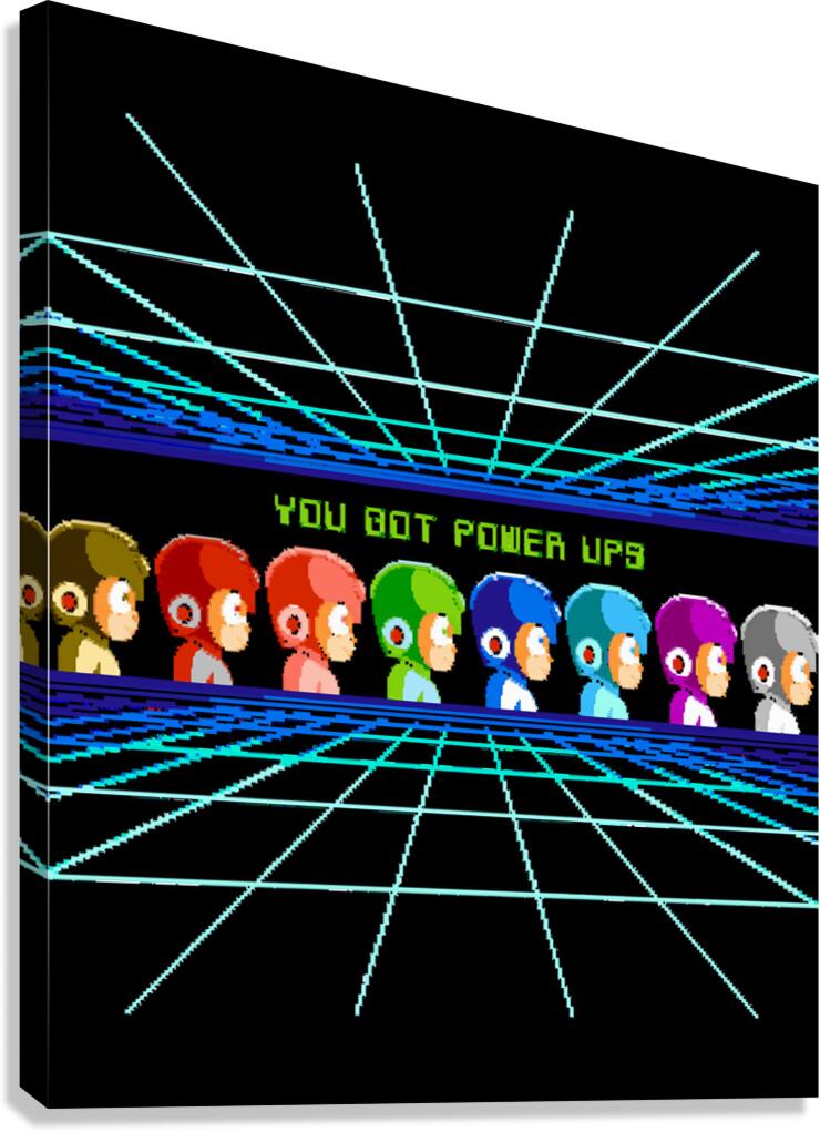Mega Man 21 Canvas Print