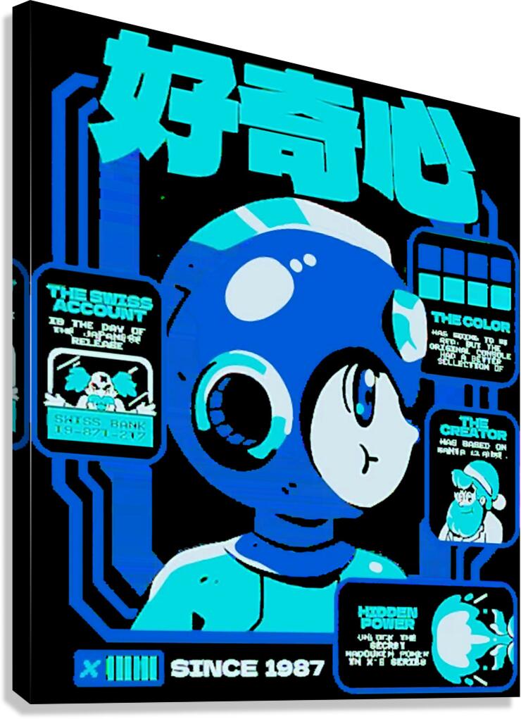 Mega Man 24 Canvas Print
