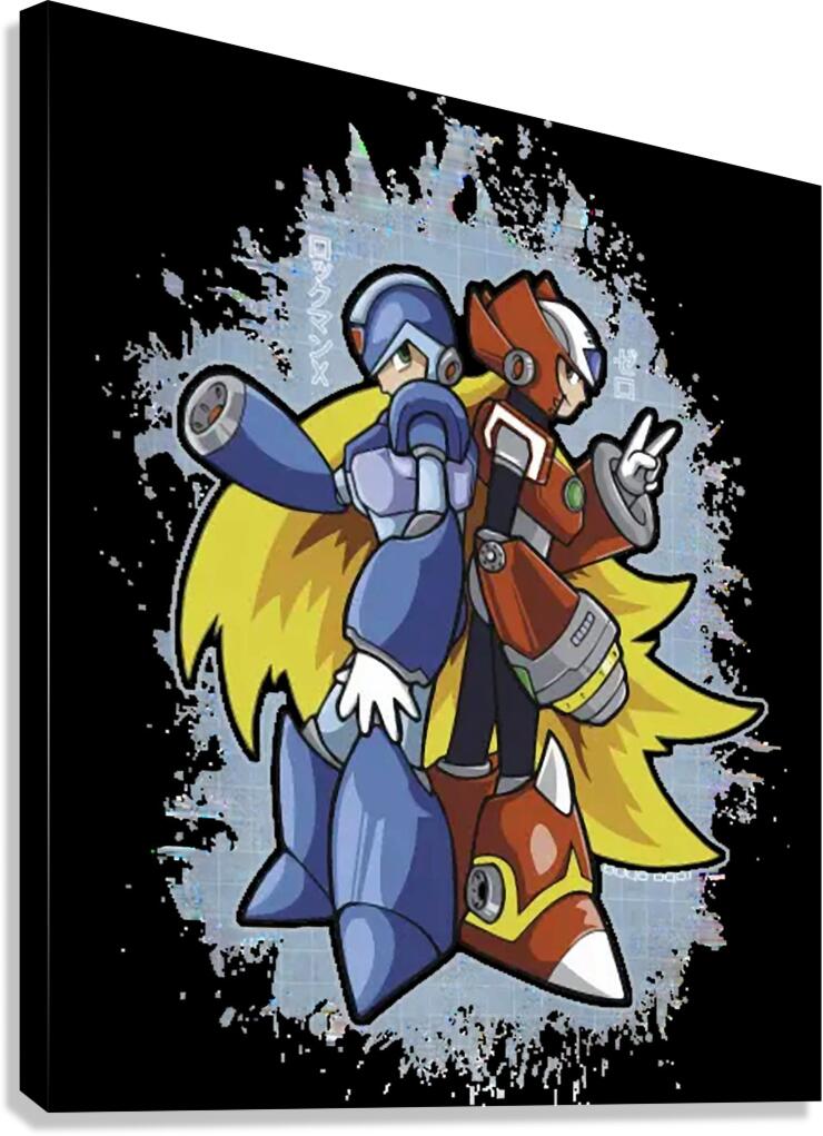 Mega Man 25 Canvas Print