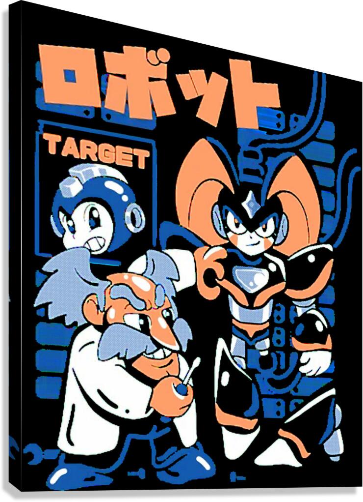Mega Man 27 Canvas Print