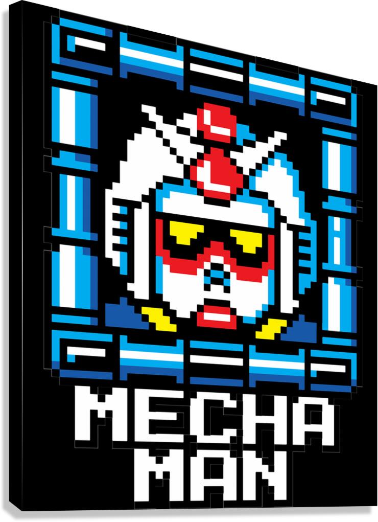 Mega Man 28 Canvas Print