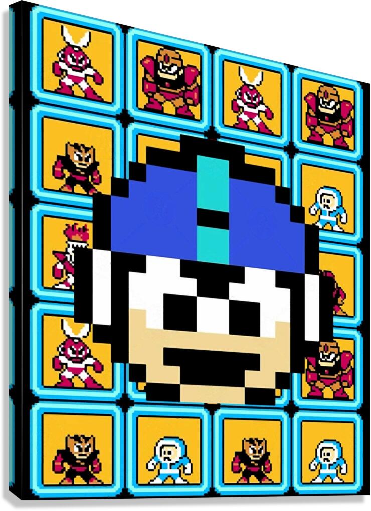 Mega Man 30 Canvas Print