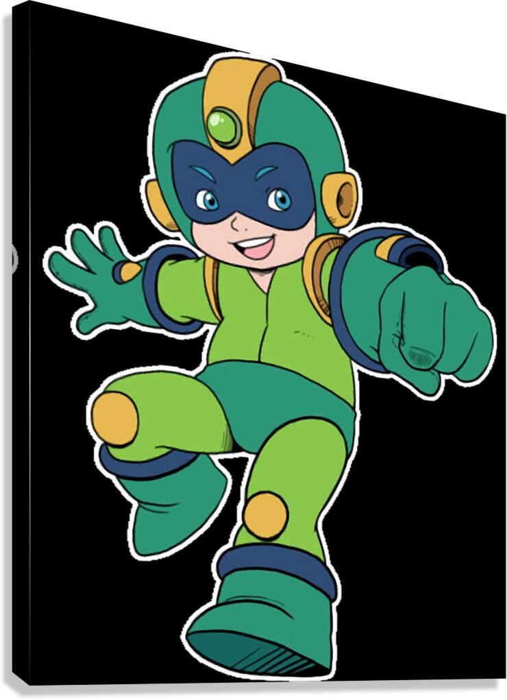Mega Man 32 Canvas Print