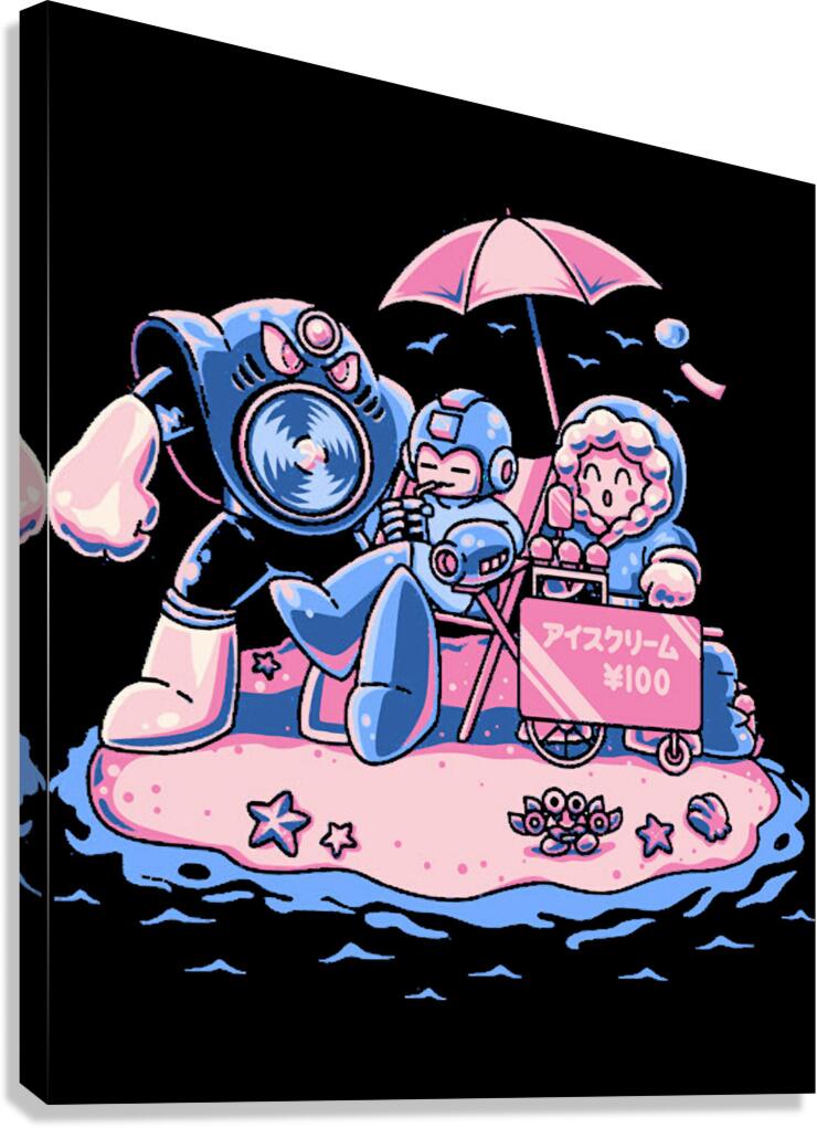 Mega Man 34 Canvas Print