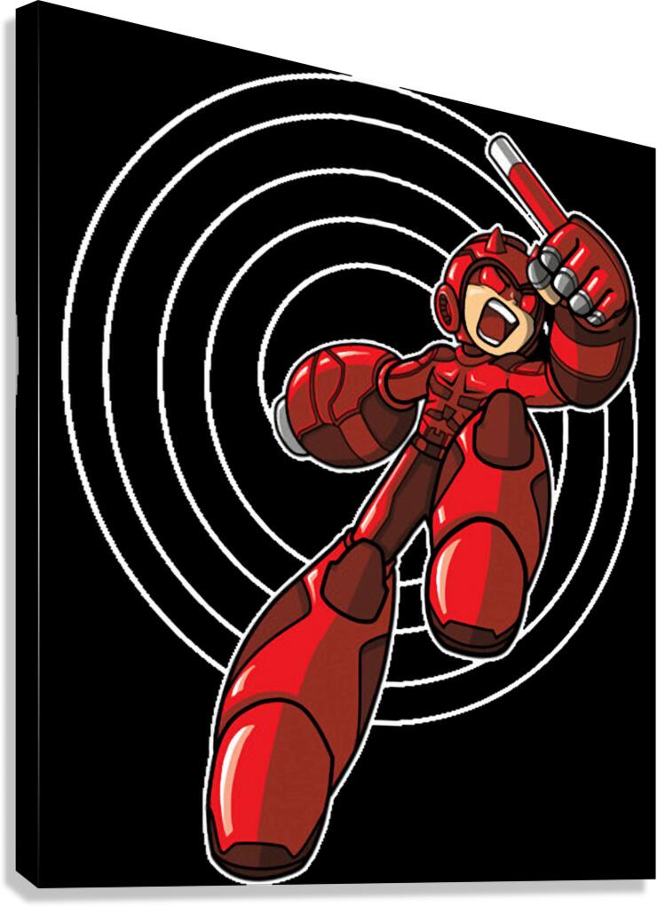 Mega Man 35 Canvas Print