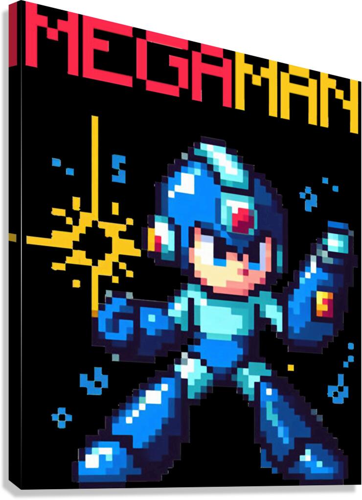 Mega Man 38 Canvas Print
