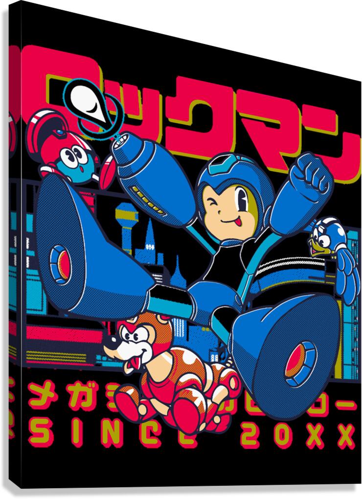 Mega Man 39 Canvas Print