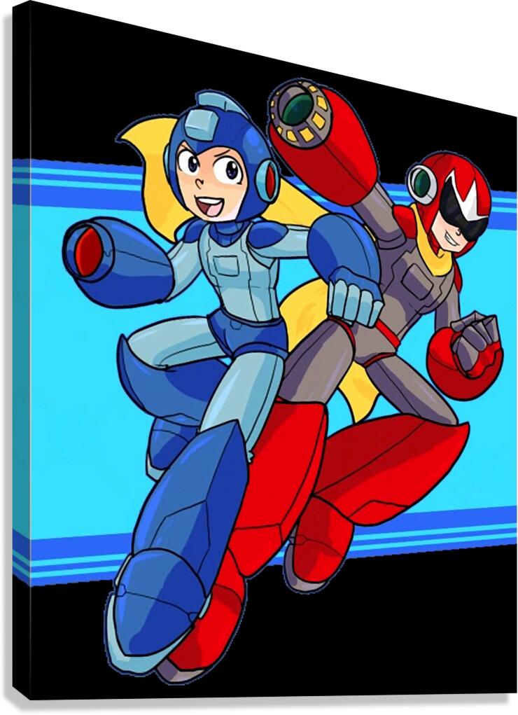 Mega Man 41 Canvas Print