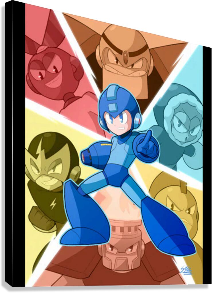 Mega Man 47 Canvas Print