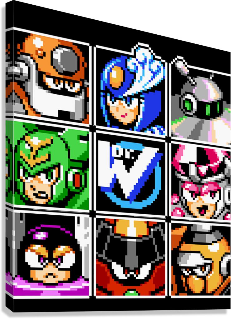 Mega Man 53 Canvas Print