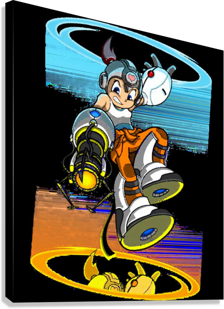 Mega Man 58 Canvas Print